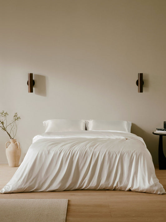 ZAVO Pure Mulberry Silk Duvet Cover Set