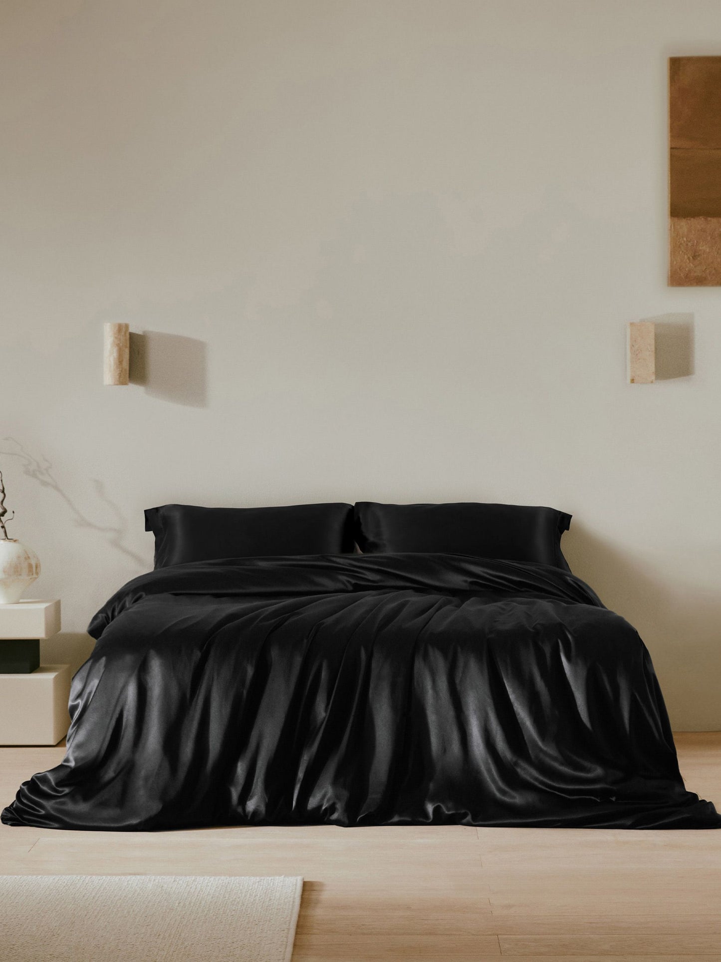 ZAVO Pure Mulberry Silk Duvet Cover Set
